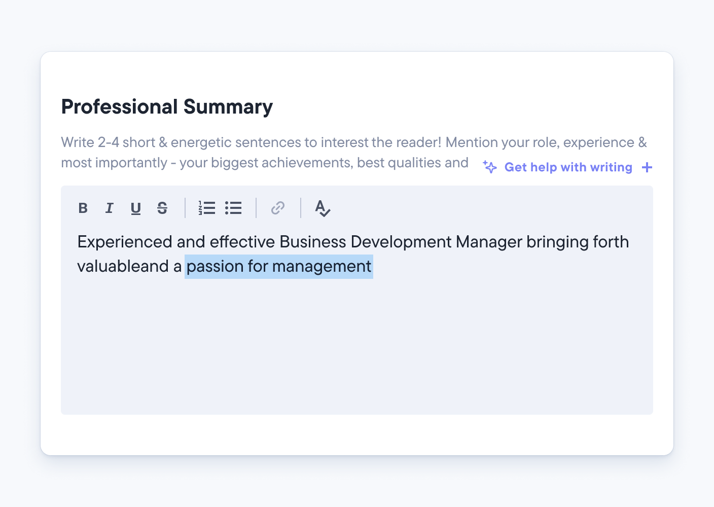 4. Opdatér dit cv